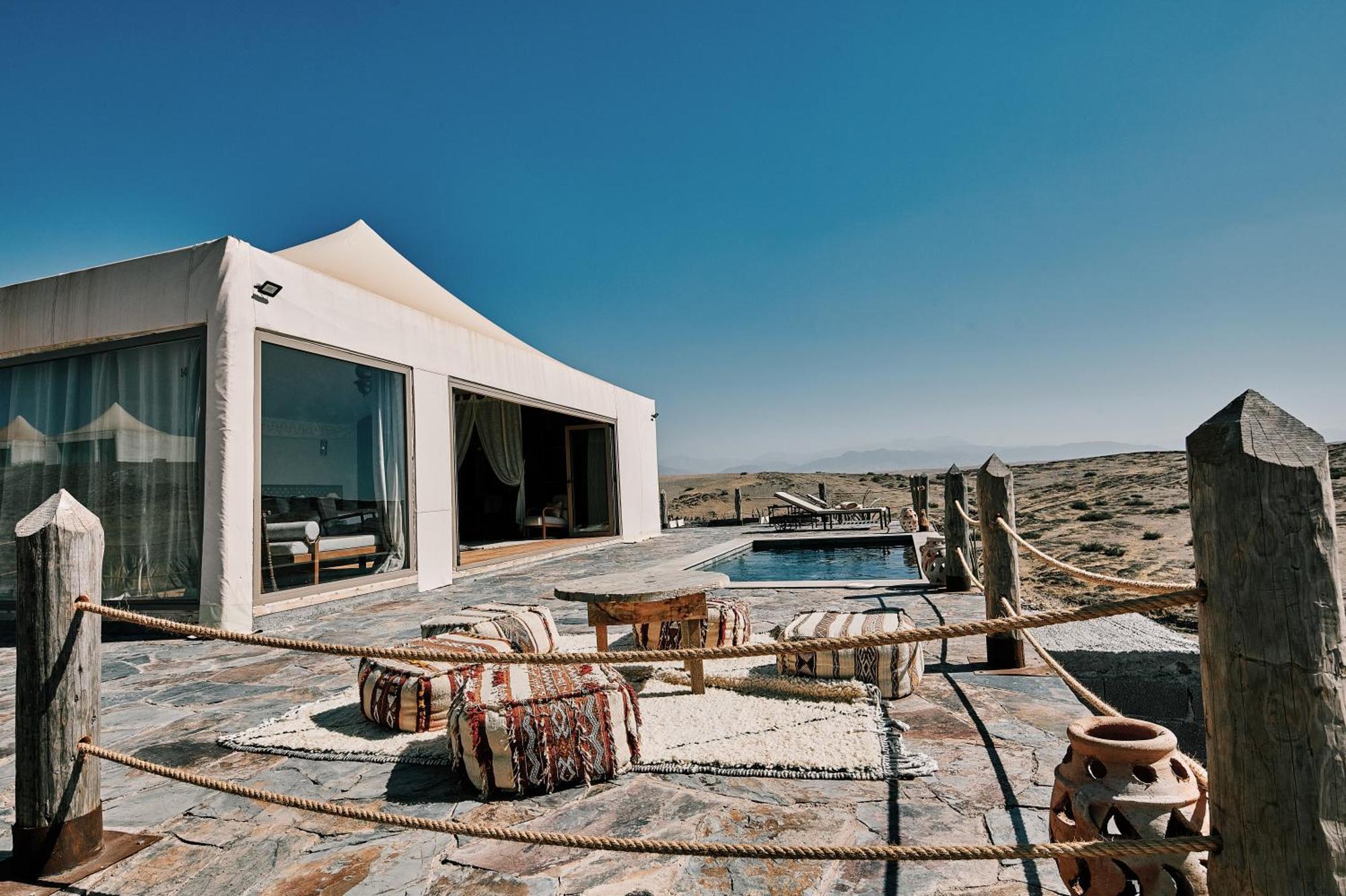 Villa The White Camel Agafay Marrakesch Exterior foto